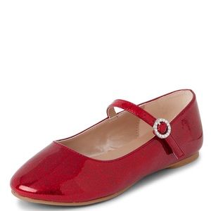 Brand new Christmas red dress shoe girls